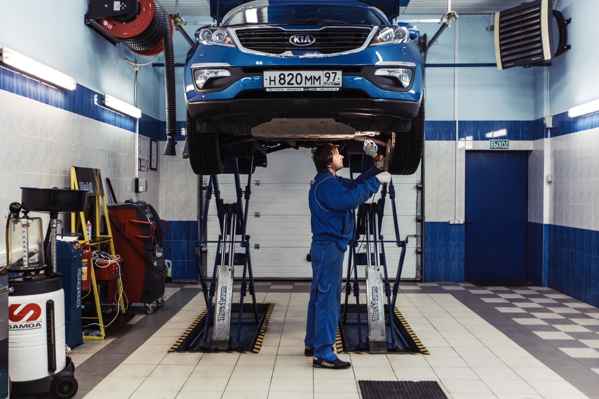 Рабочая зона Wheel Center GTN